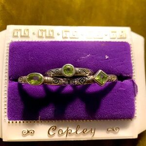 Brighton peridot stack rings